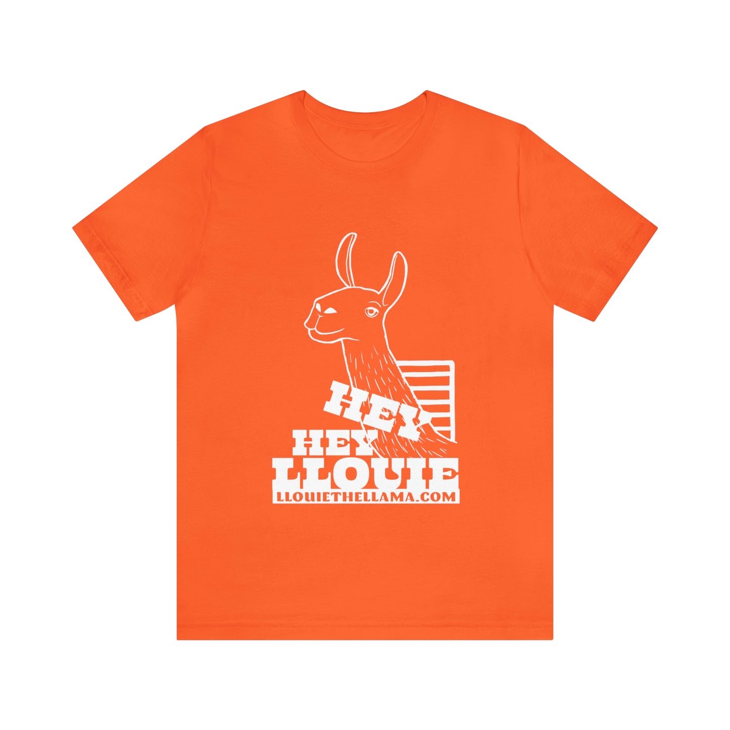 OFFICIAL Hey Hey Llouie T-Shirt (White Print)