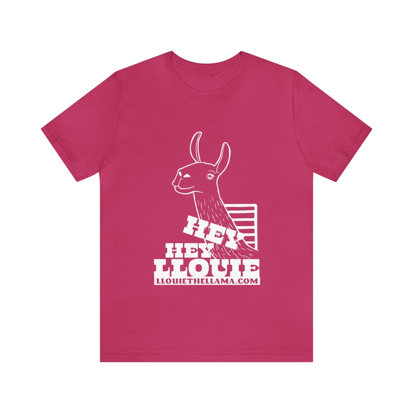 OFFICIAL Hey Hey Llouie T-Shirt (White Print)