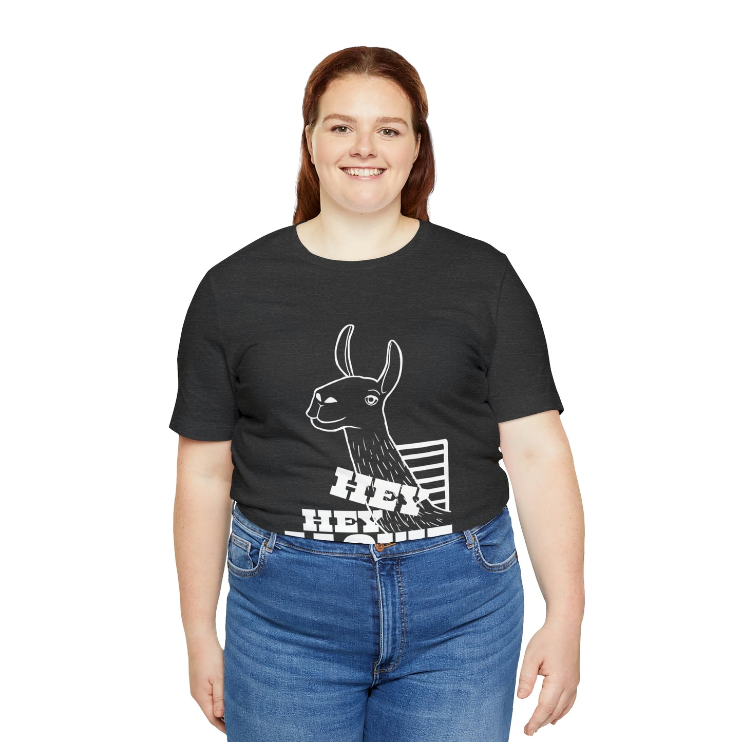 OFFICIAL Hey Hey Llouie T-Shirt (White Print)