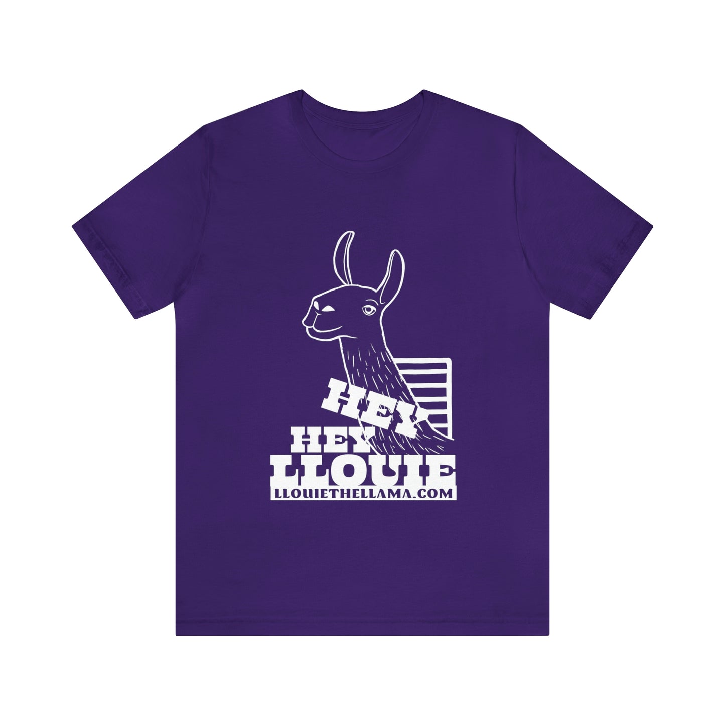 OFFICIAL Hey Hey Llouie T-Shirt (White Print)