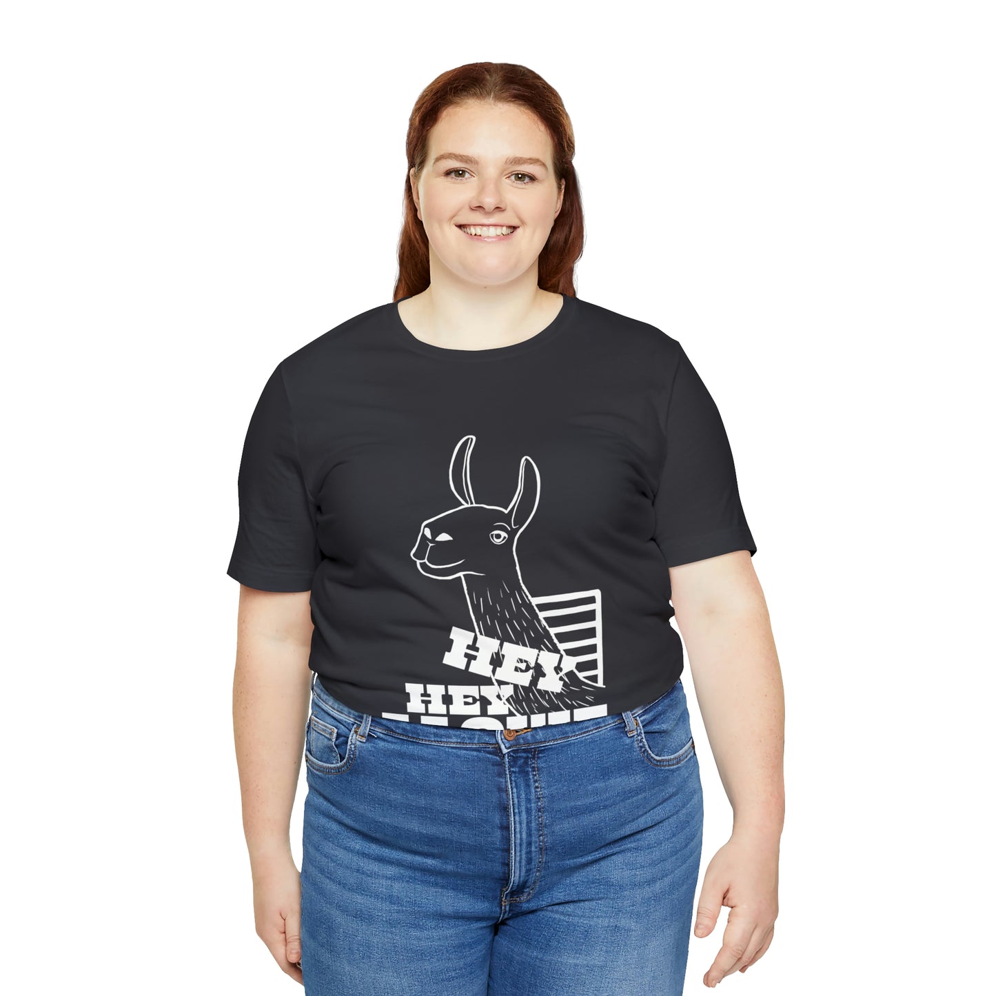 OFFICIAL Hey Hey Llouie T-Shirt (White Print)
