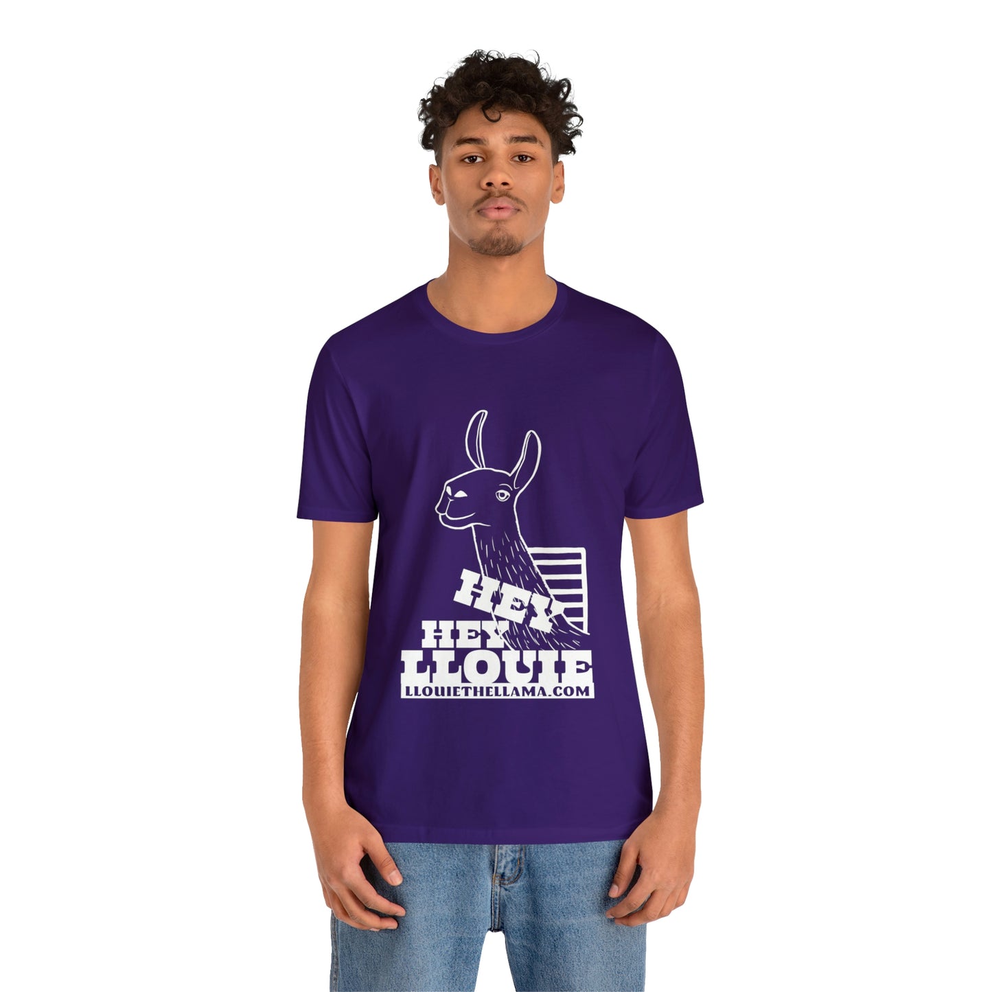 OFFICIAL Hey Hey Llouie T-Shirt (White Print)