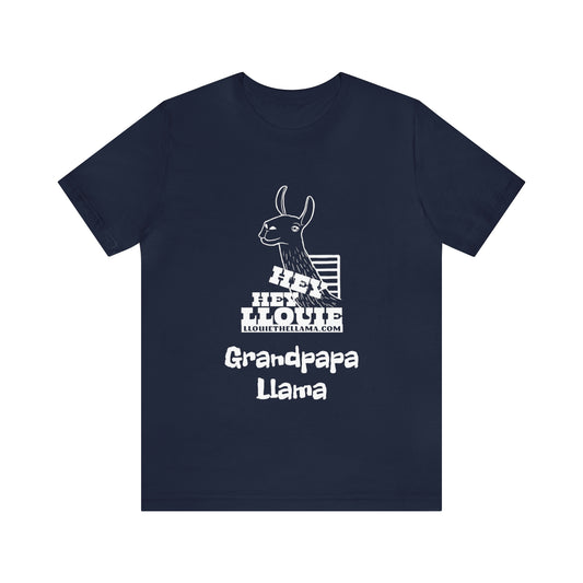 Hey Hey Llouie Grandpapa Llama T-Shirt