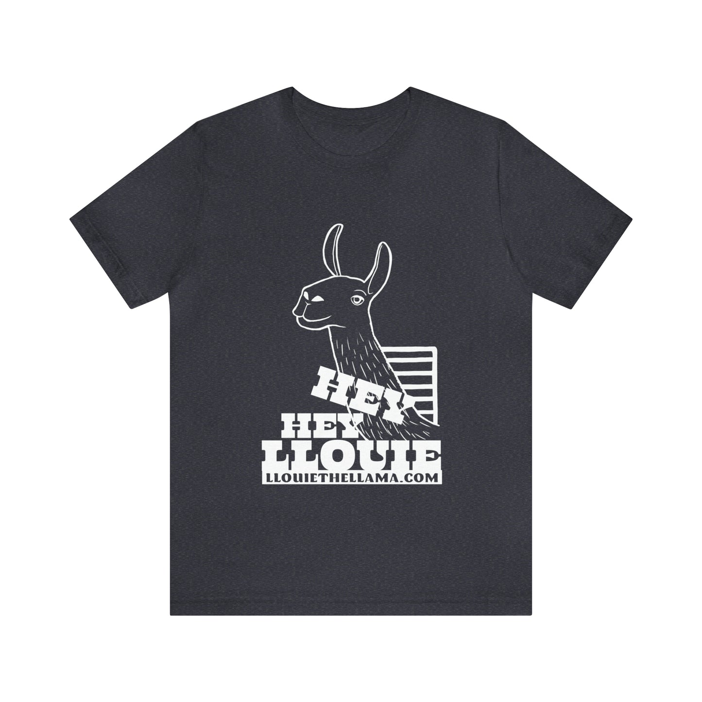 OFFICIAL Hey Hey Llouie T-Shirt (White Print)