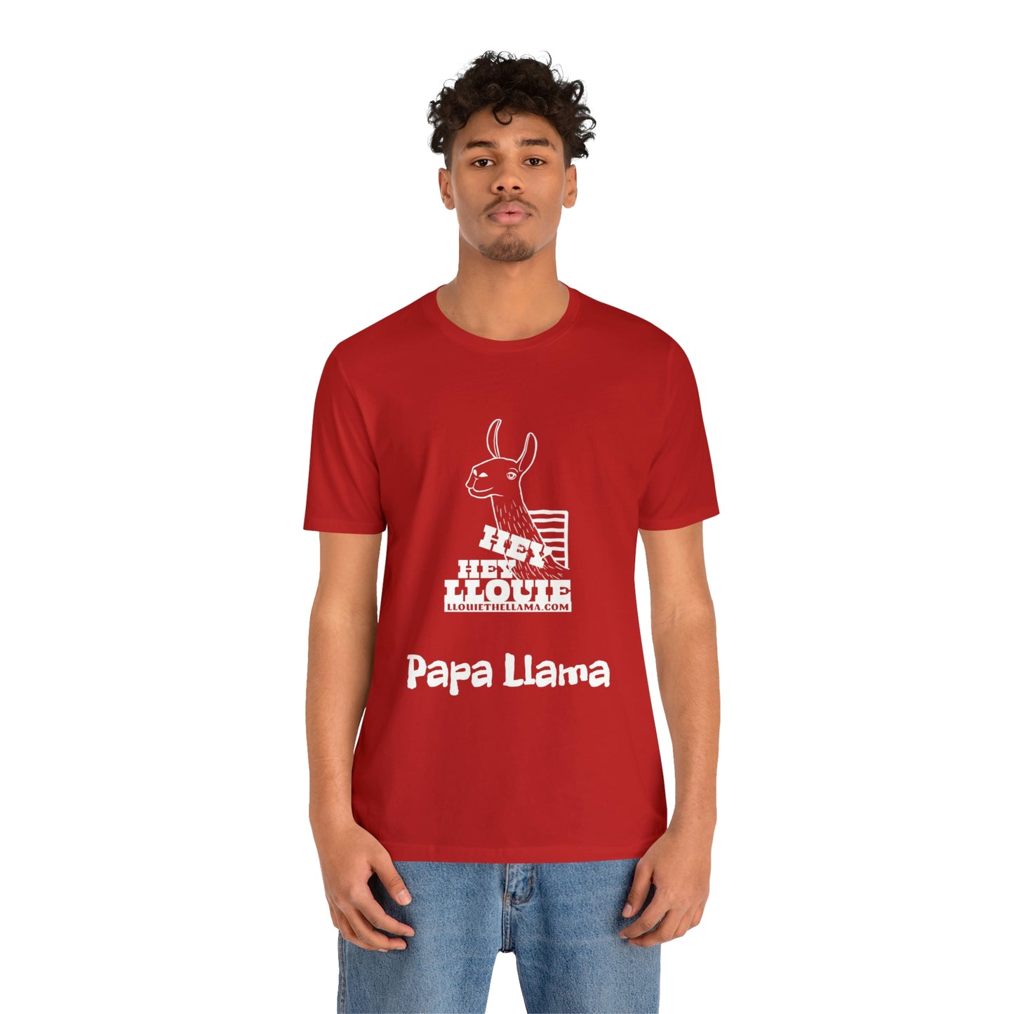 Hey Hey Llouie Papa Llama T-Shirt