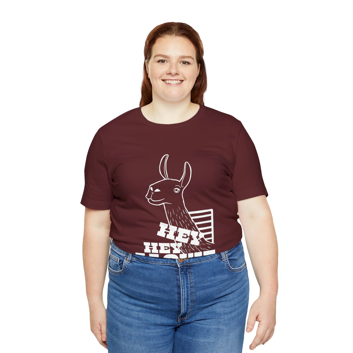 OFFICIAL Hey Hey Llouie T-Shirt (White Print)