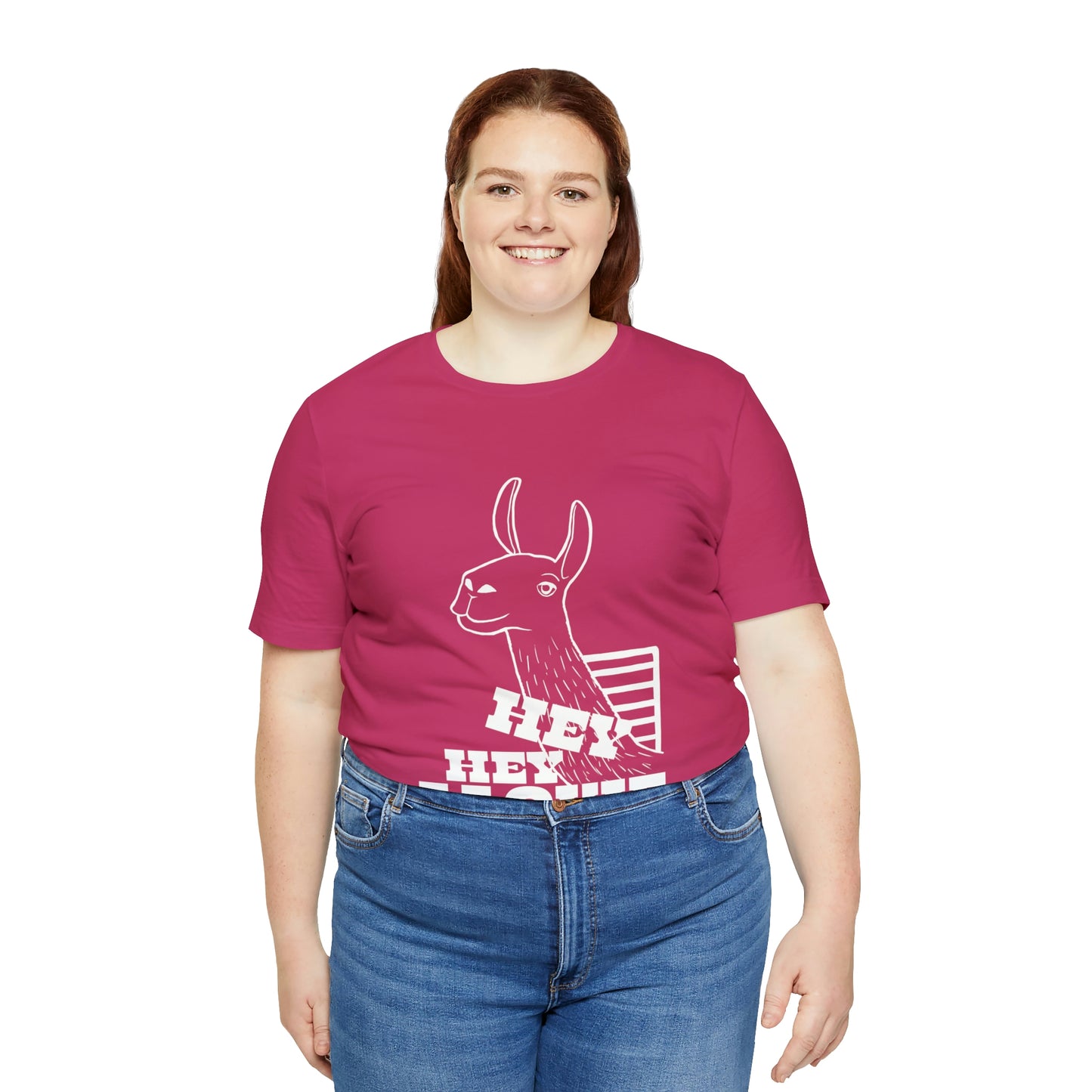 OFFICIAL Hey Hey Llouie T-Shirt (White Print)