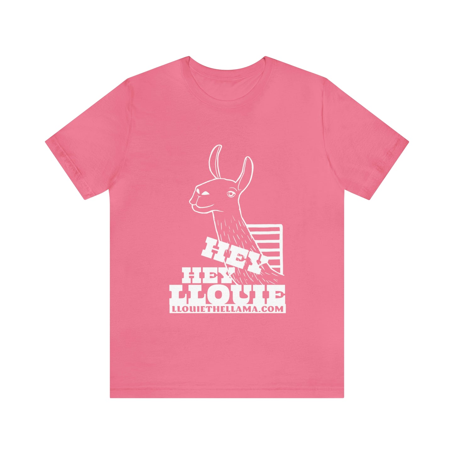 OFFICIAL Hey Hey Llouie T-Shirt (White Print)