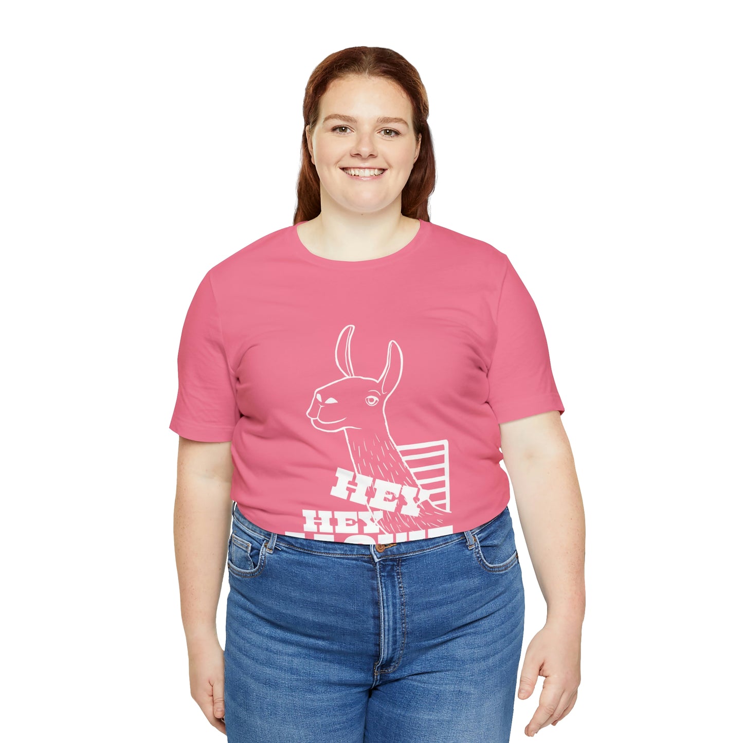 OFFICIAL Hey Hey Llouie T-Shirt (White Print)