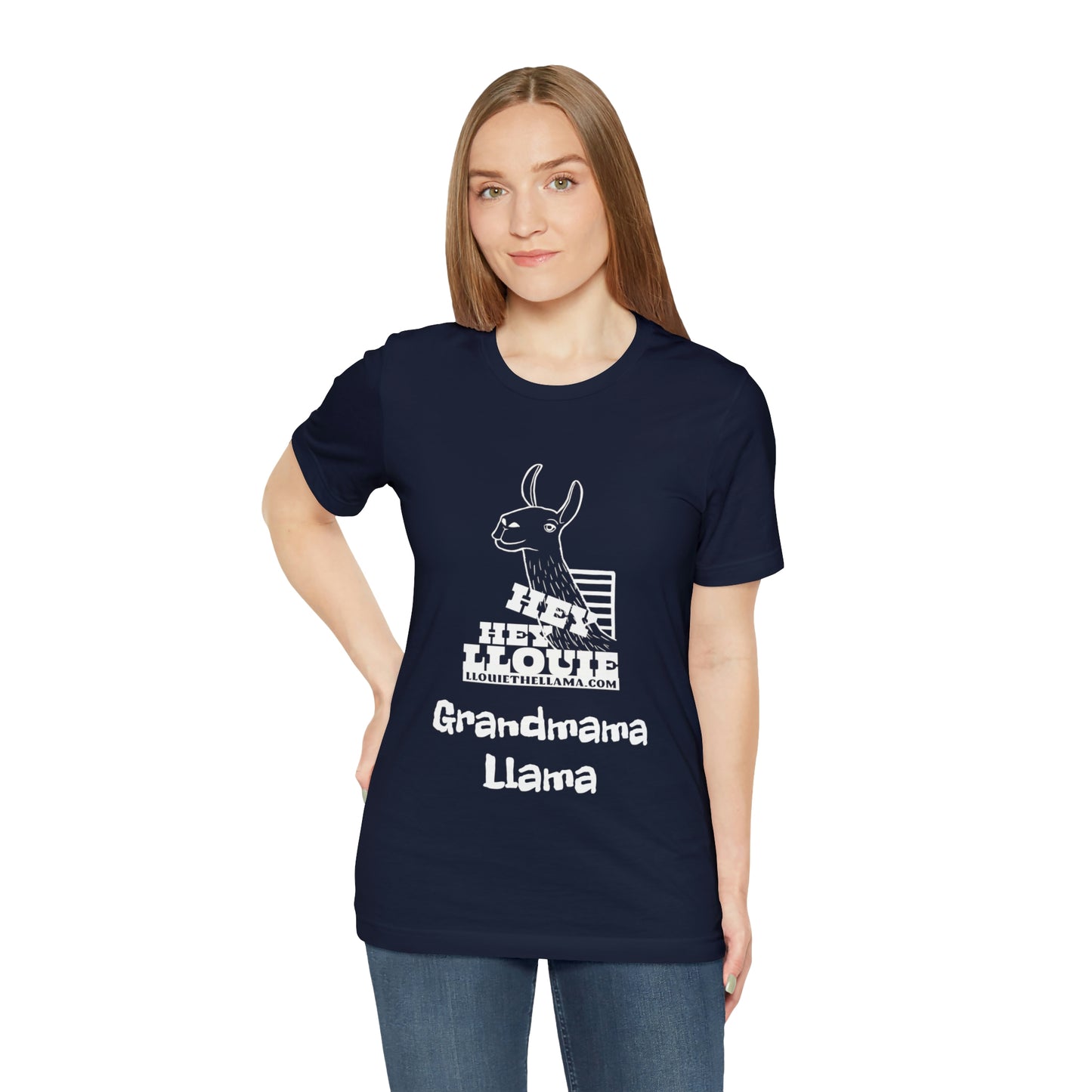 Hey Hey Llouie Grandmama Llama T-Shirt