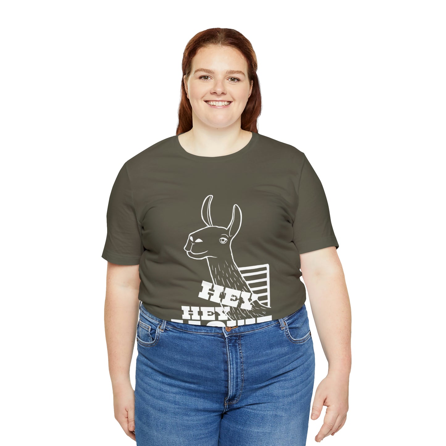 OFFICIAL Hey Hey Llouie T-Shirt (White Print)