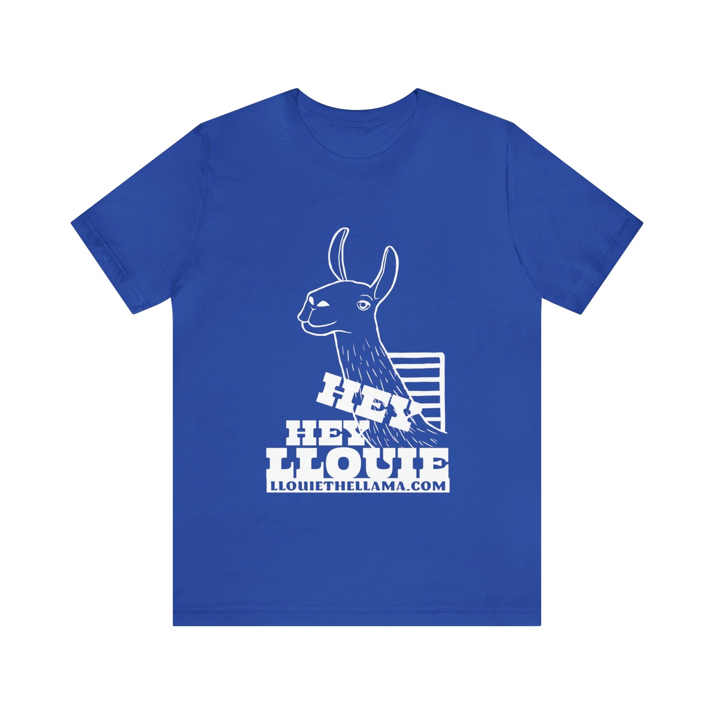 OFFICIAL Hey Hey Llouie T-Shirt (White Print)
