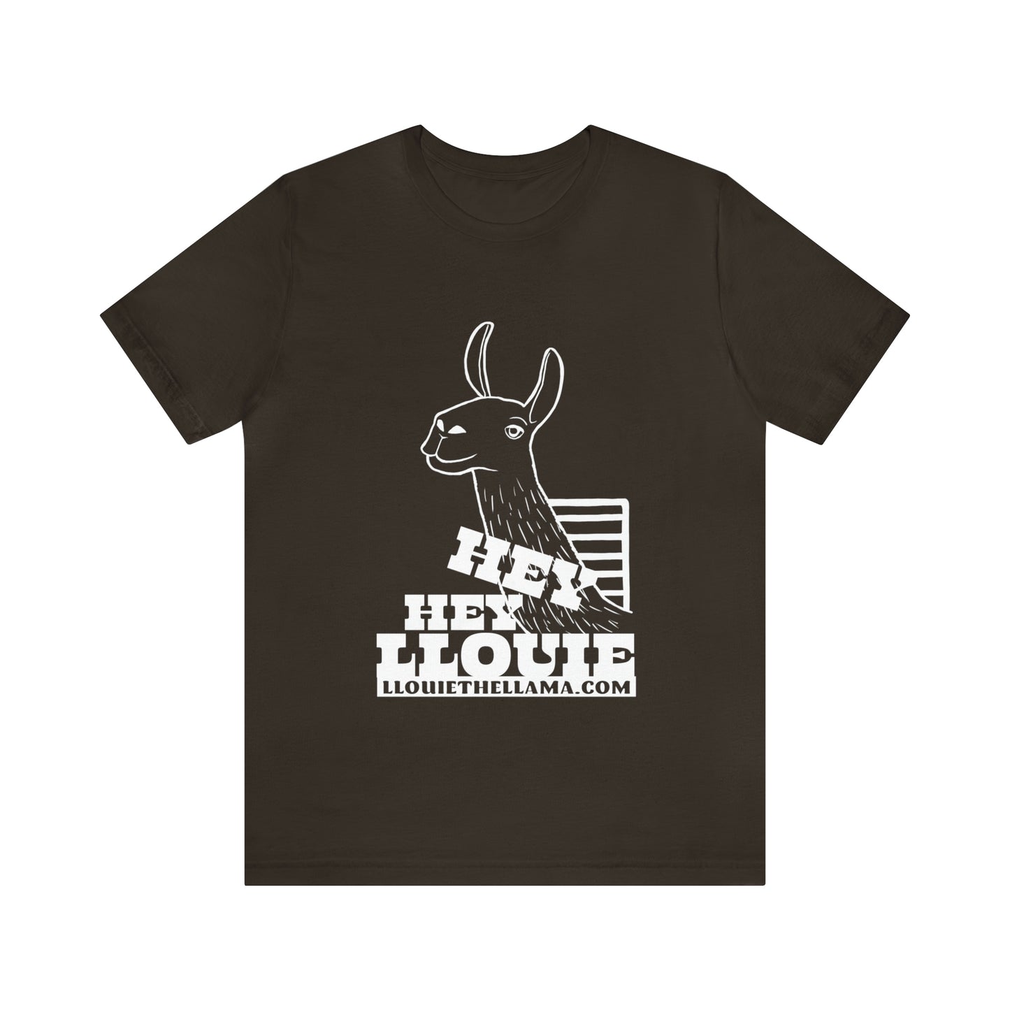OFFICIAL Hey Hey Llouie T-Shirt (White Print)