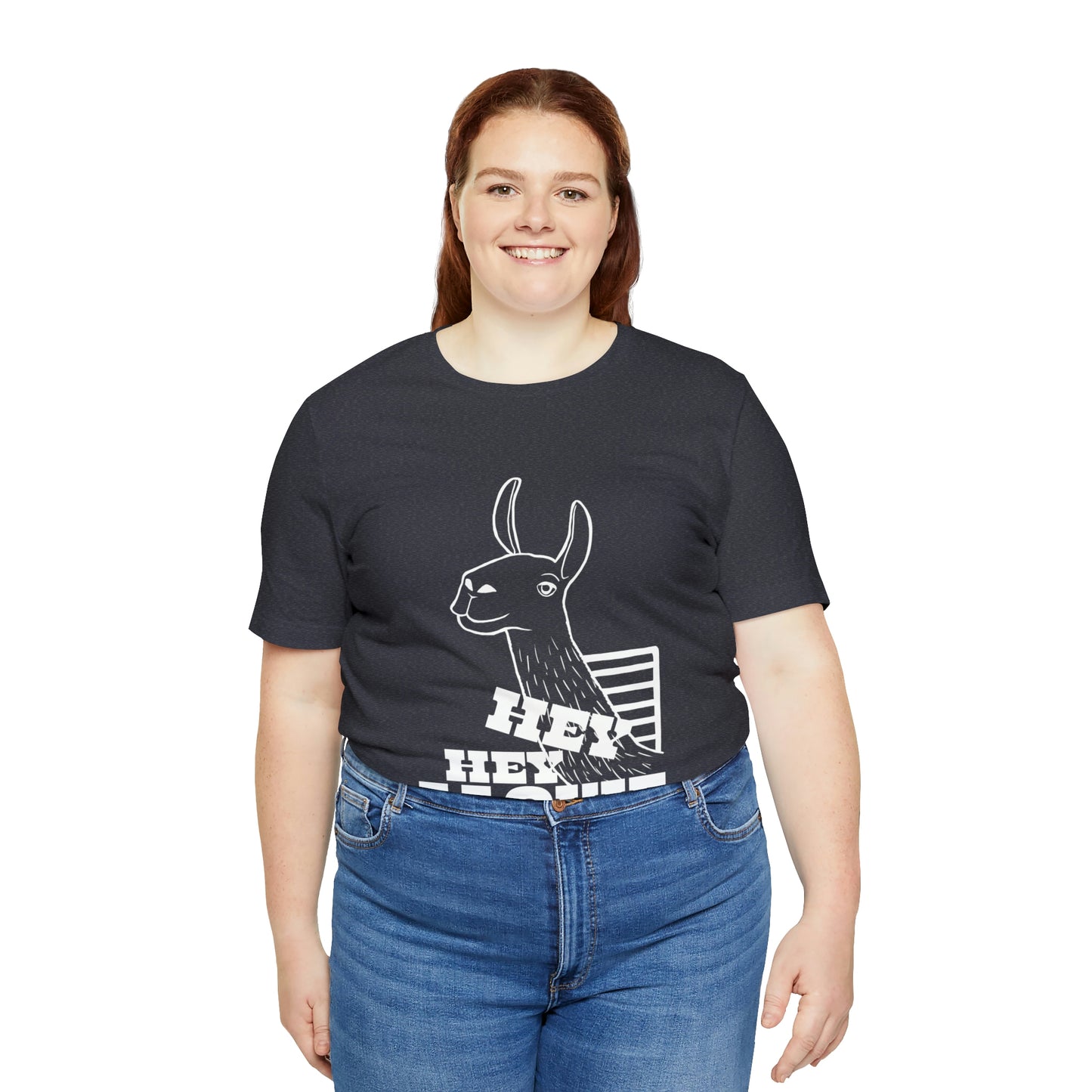 OFFICIAL Hey Hey Llouie T-Shirt (White Print)