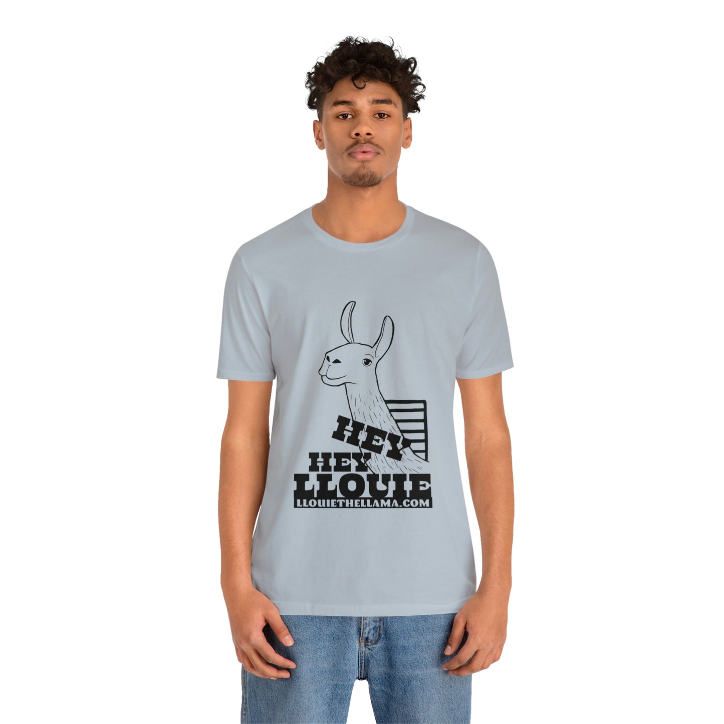 OFFICIAL Hey Hey Llouie T-Shirt (Black Print)