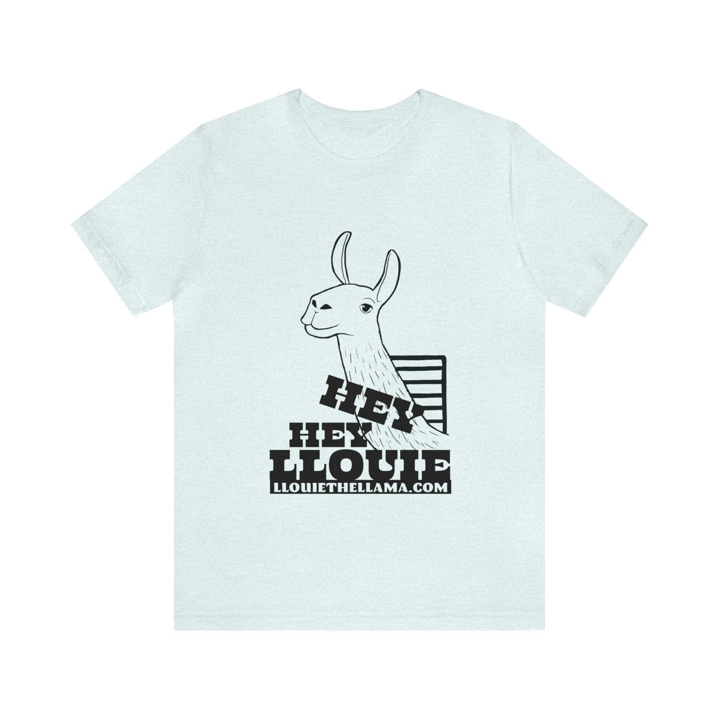 OFFICIAL Hey Hey Llouie T-Shirt (Black Print)