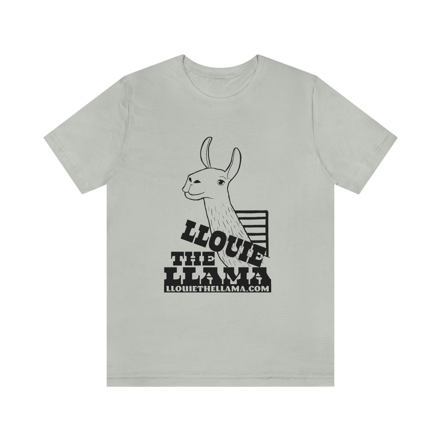 Llouie The Llama T-Shirt (Black Print)