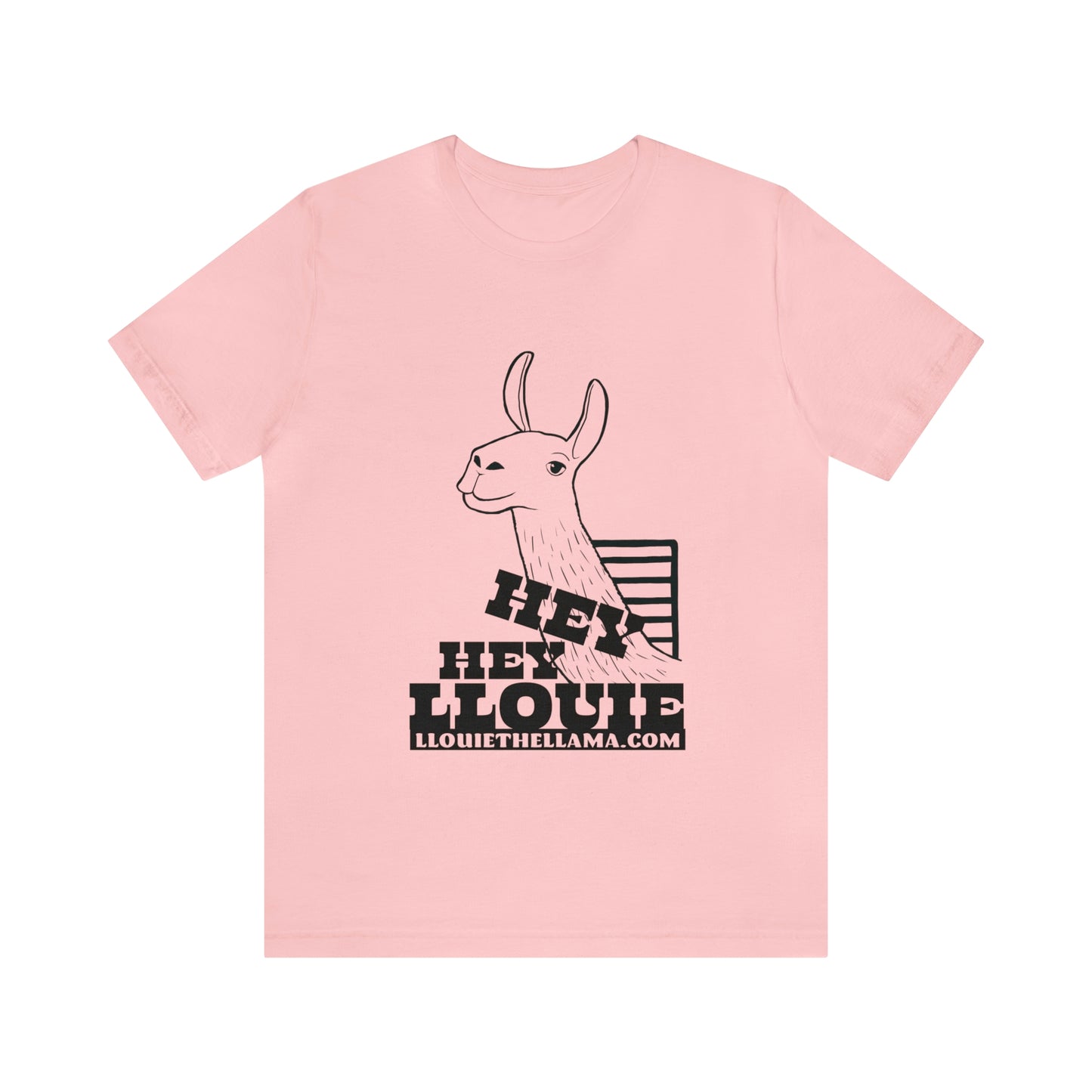 OFFICIAL Hey Hey Llouie T-Shirt (Black Print)