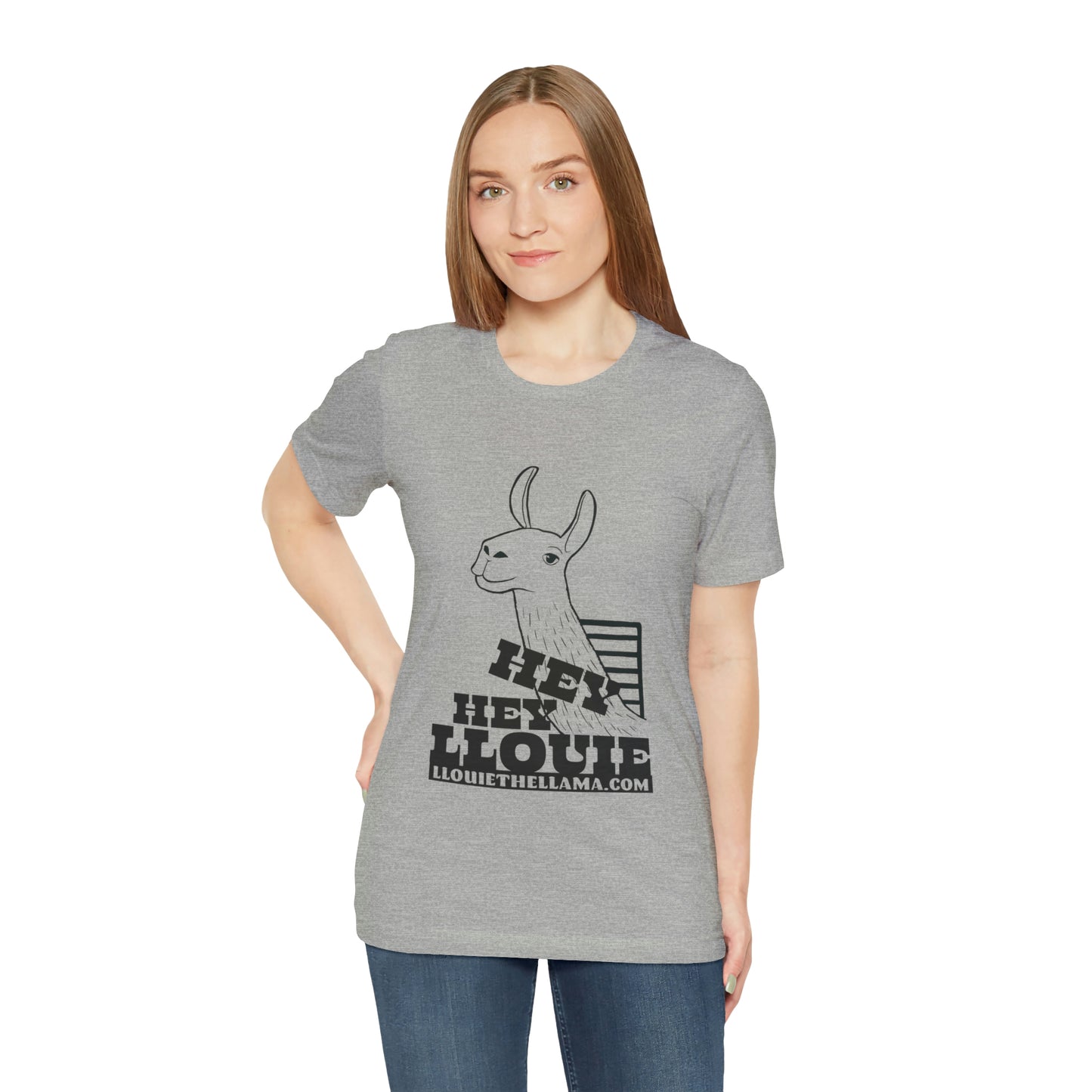 OFFICIAL Hey Hey Llouie T-Shirt (Black Print)