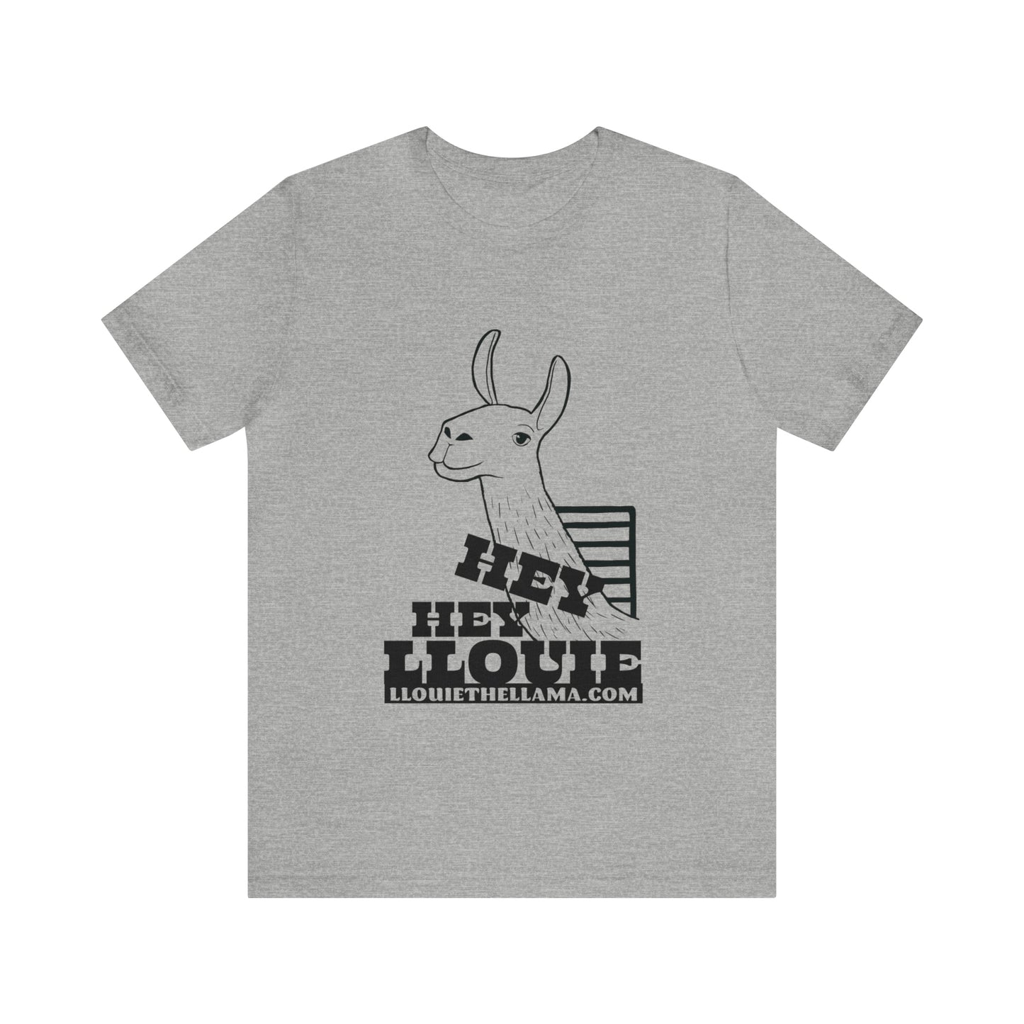 OFFICIAL Hey Hey Llouie T-Shirt (Black Print)