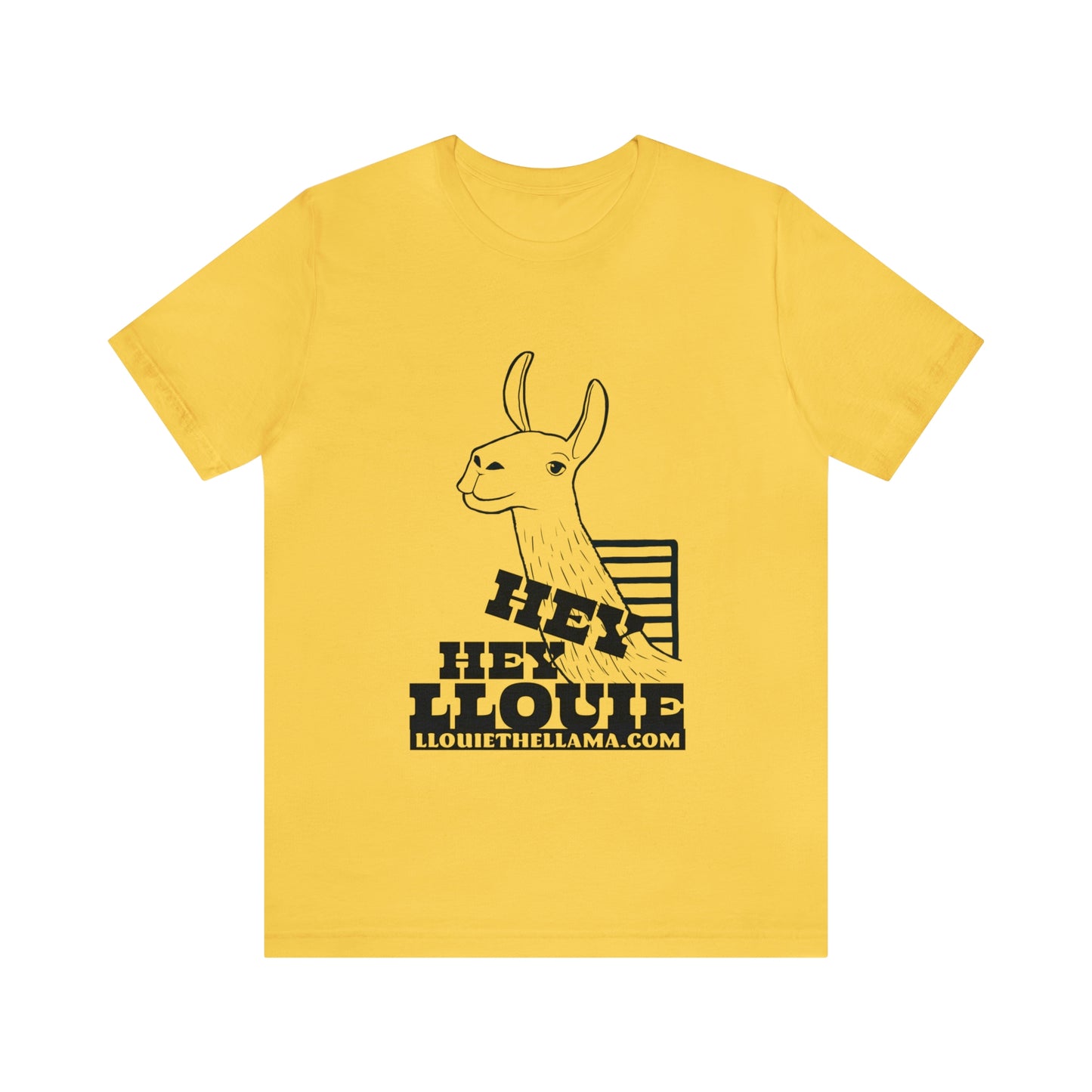 OFFICIAL Hey Hey Llouie T-Shirt (Black Print)