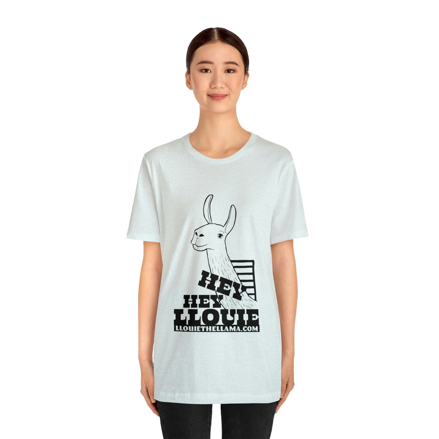 OFFICIAL Hey Hey Llouie T-Shirt (Black Print)