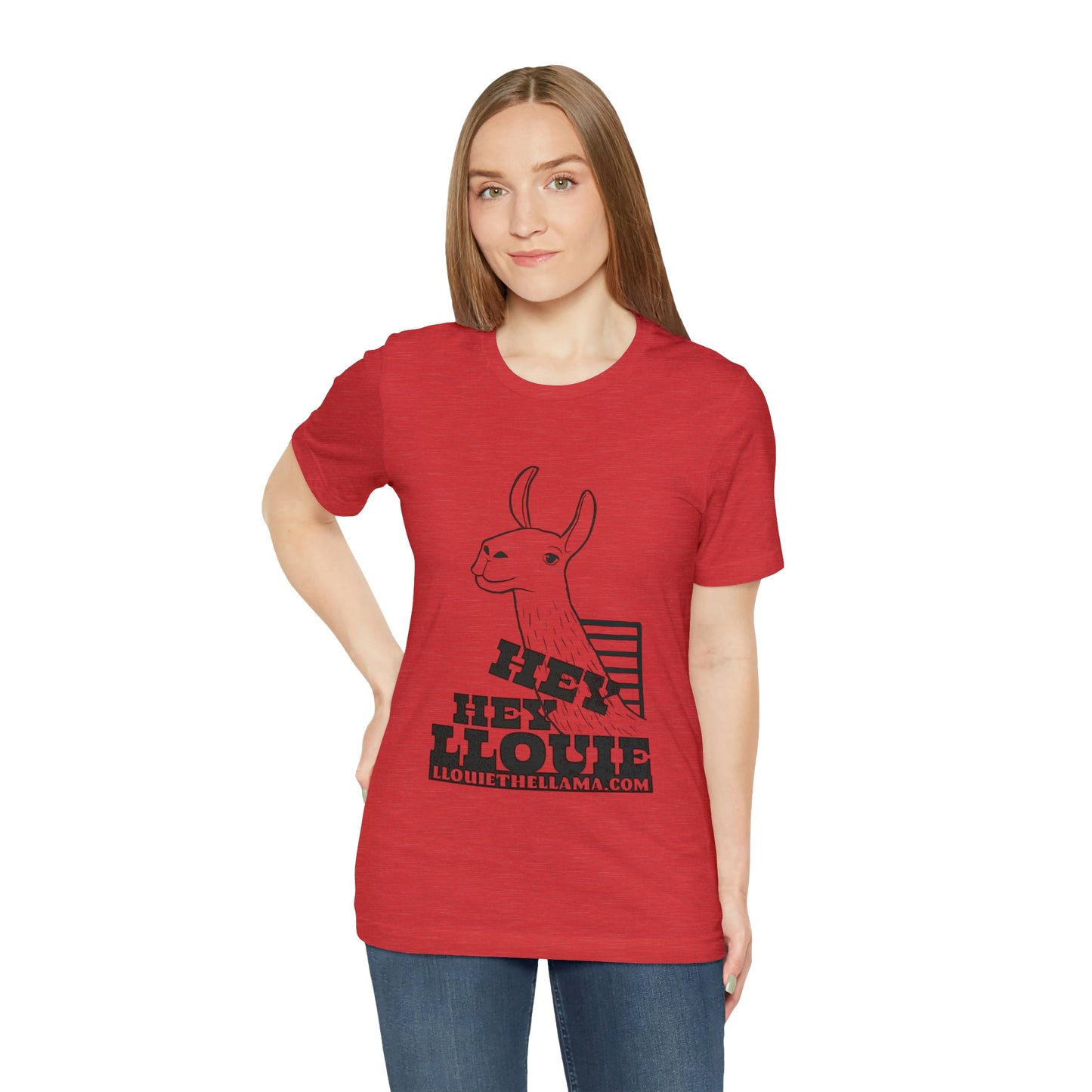 OFFICIAL Hey Hey Llouie T-Shirt (Black Print)