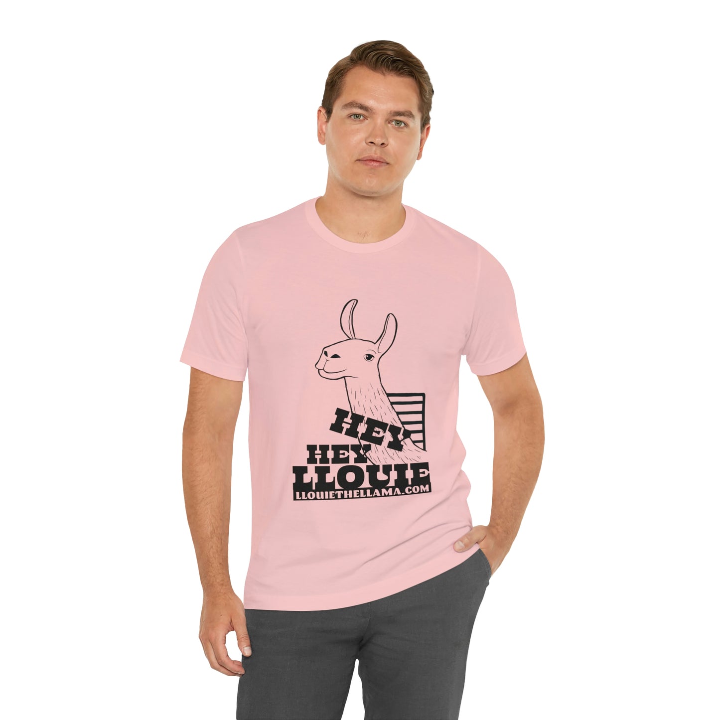 OFFICIAL Hey Hey Llouie T-Shirt (Black Print)