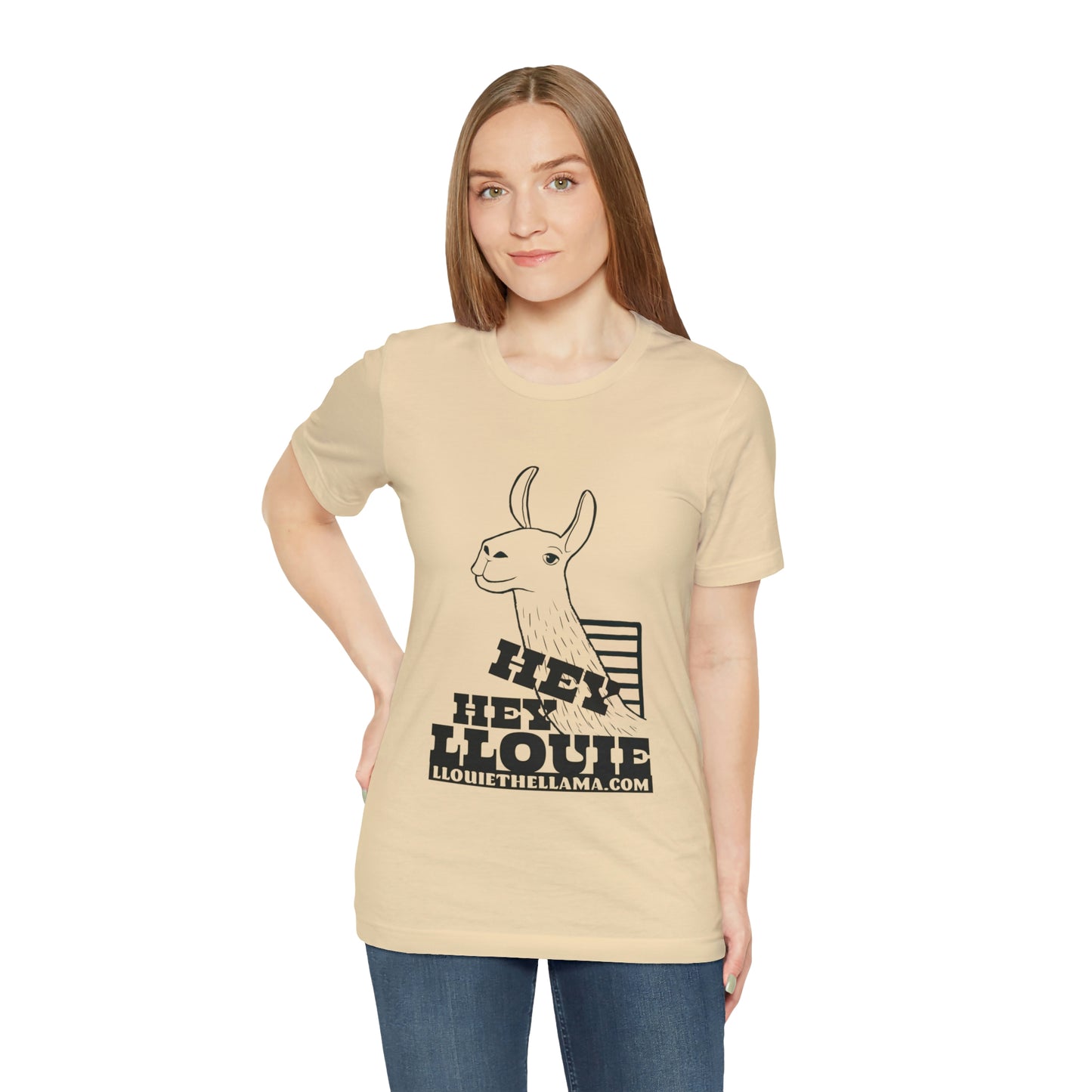 OFFICIAL Hey Hey Llouie T-Shirt (Black Print)