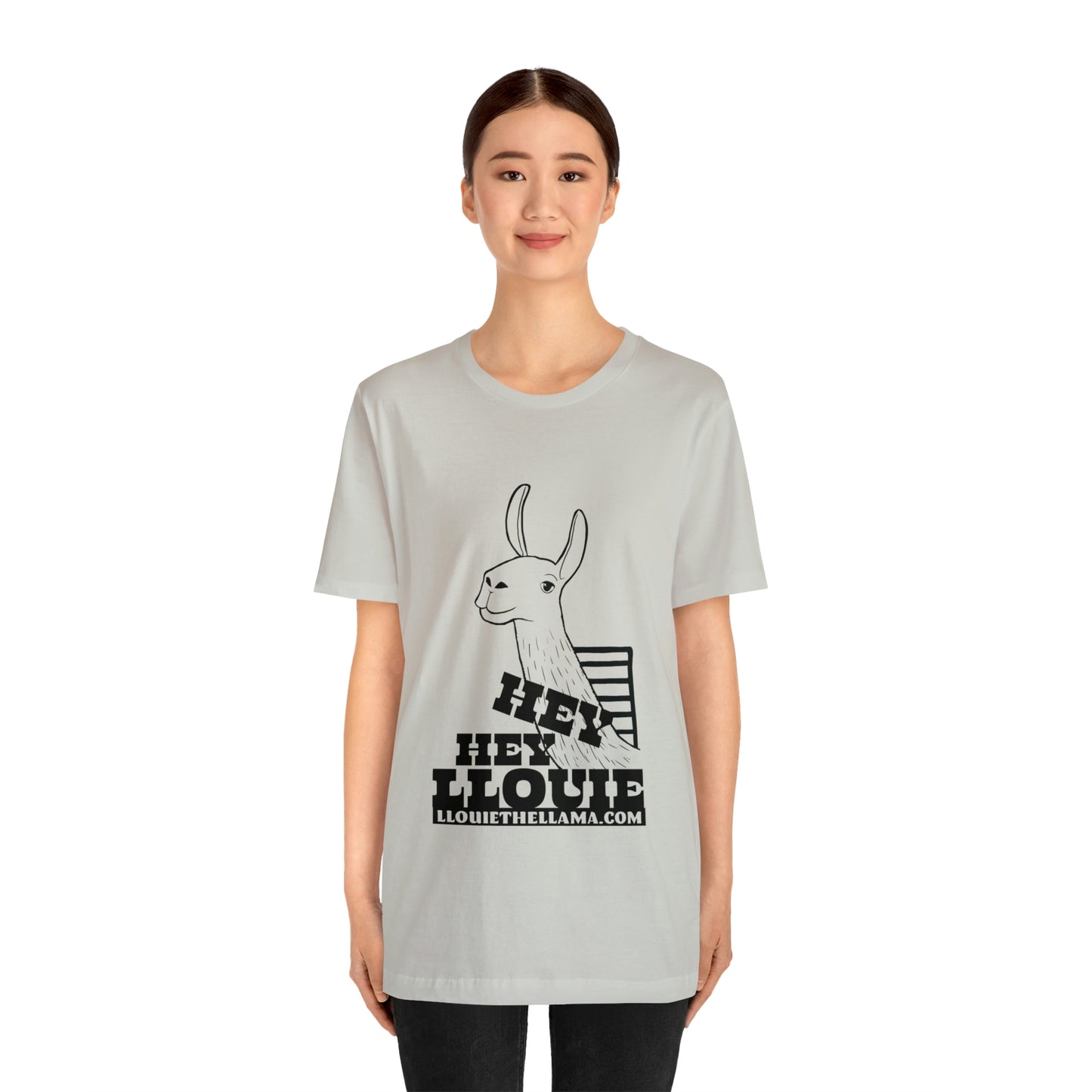 OFFICIAL Hey Hey Llouie T-Shirt (Black Print)