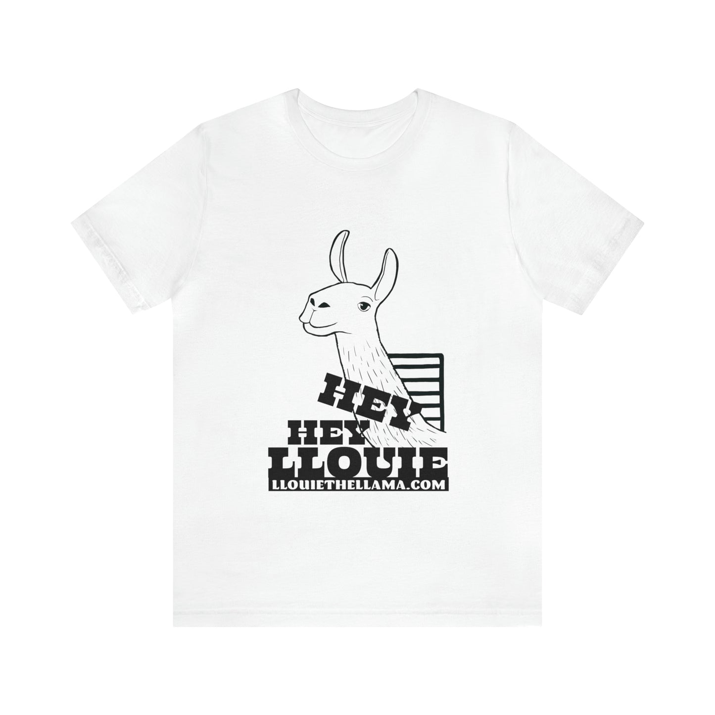 OFFICIAL Hey Hey Llouie T-Shirt (Black Print)