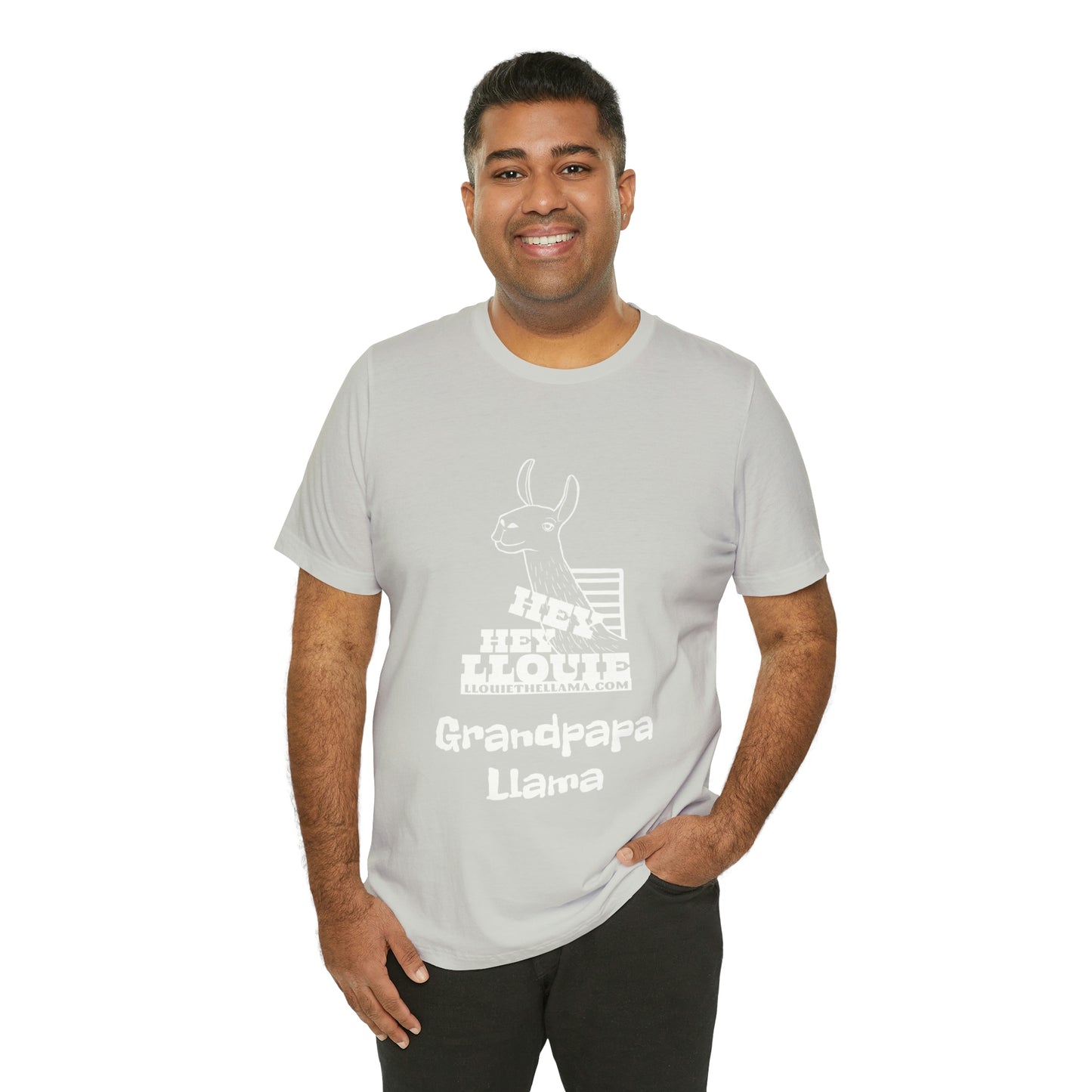 Hey Hey Llouie Grandpapa Llama T-Shirt