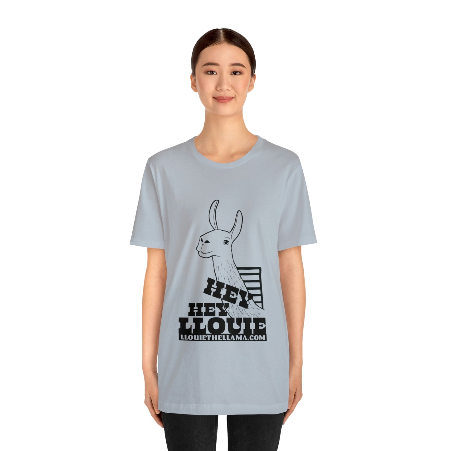 OFFICIAL Hey Hey Llouie T-Shirt (Black Print)