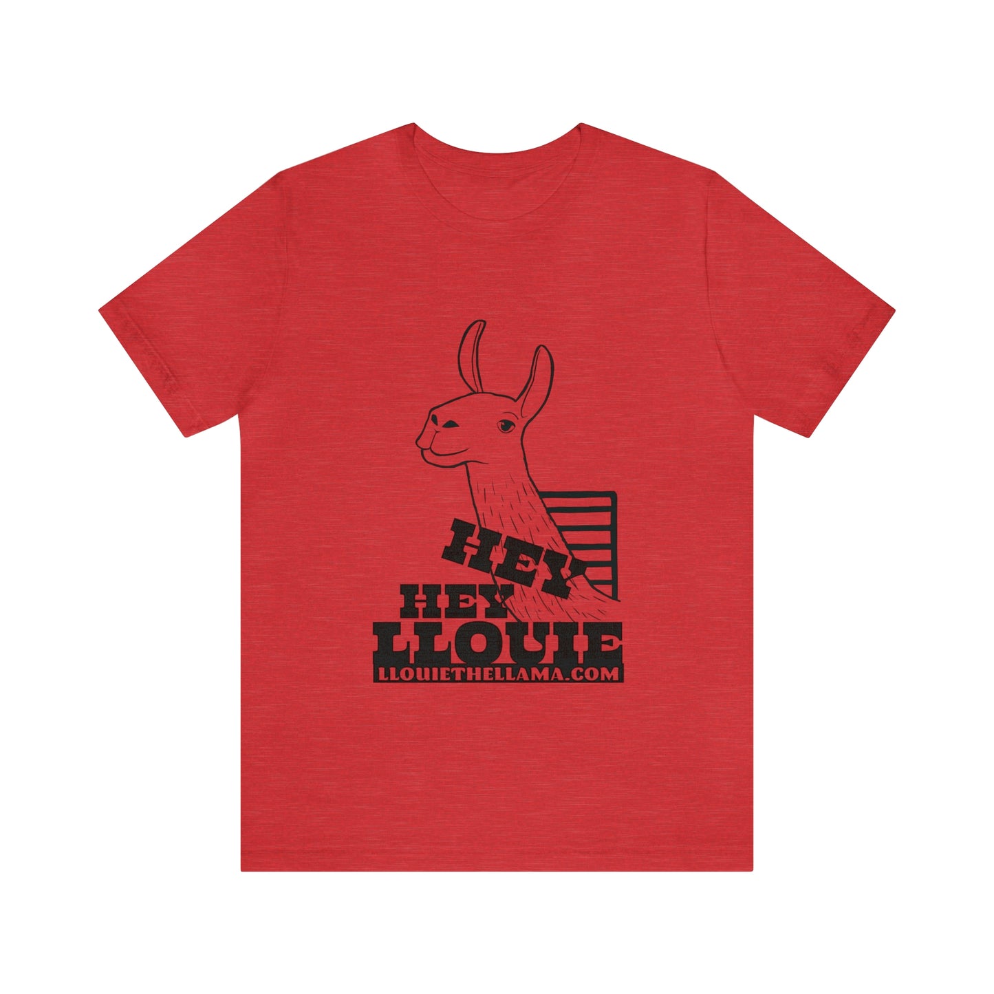 OFFICIAL Hey Hey Llouie T-Shirt (Black Print)