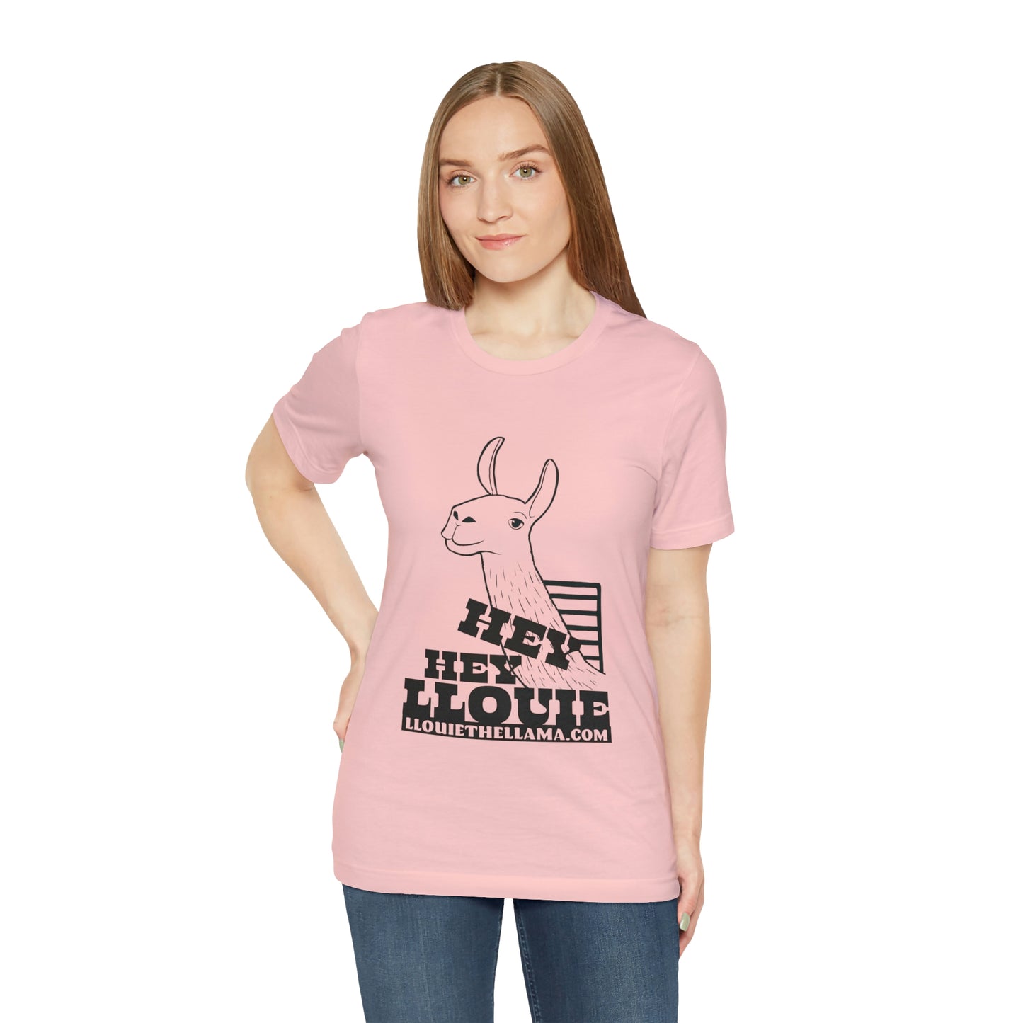 OFFICIAL Hey Hey Llouie T-Shirt (Black Print)