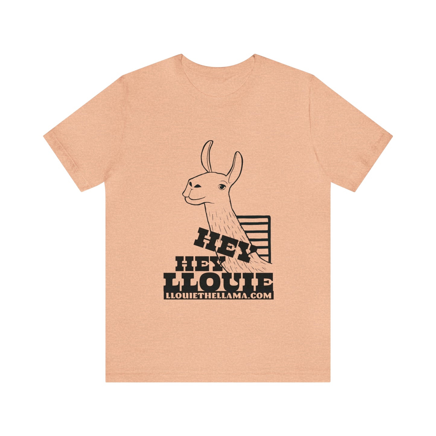 OFFICIAL Hey Hey Llouie T-Shirt (Black Print)