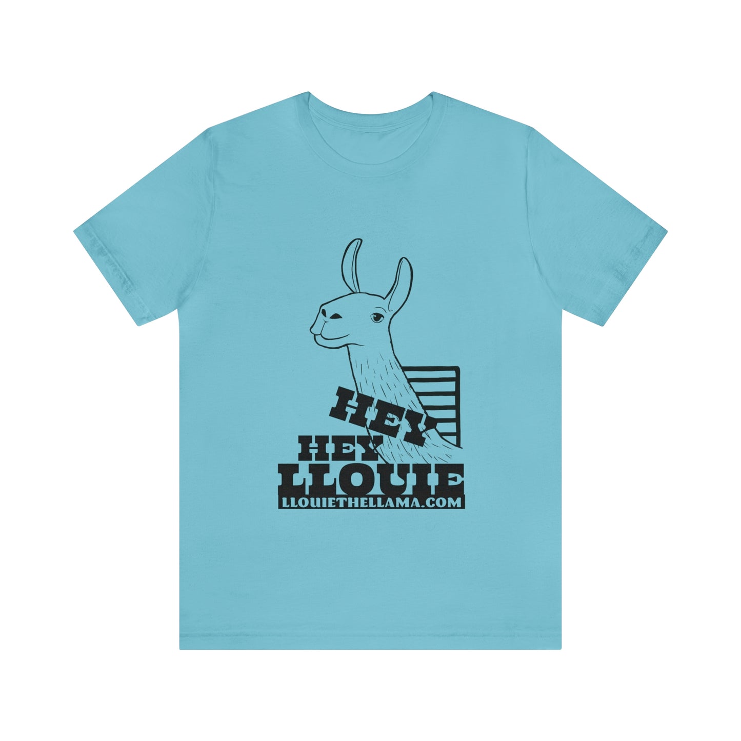 OFFICIAL Hey Hey Llouie T-Shirt (Black Print)