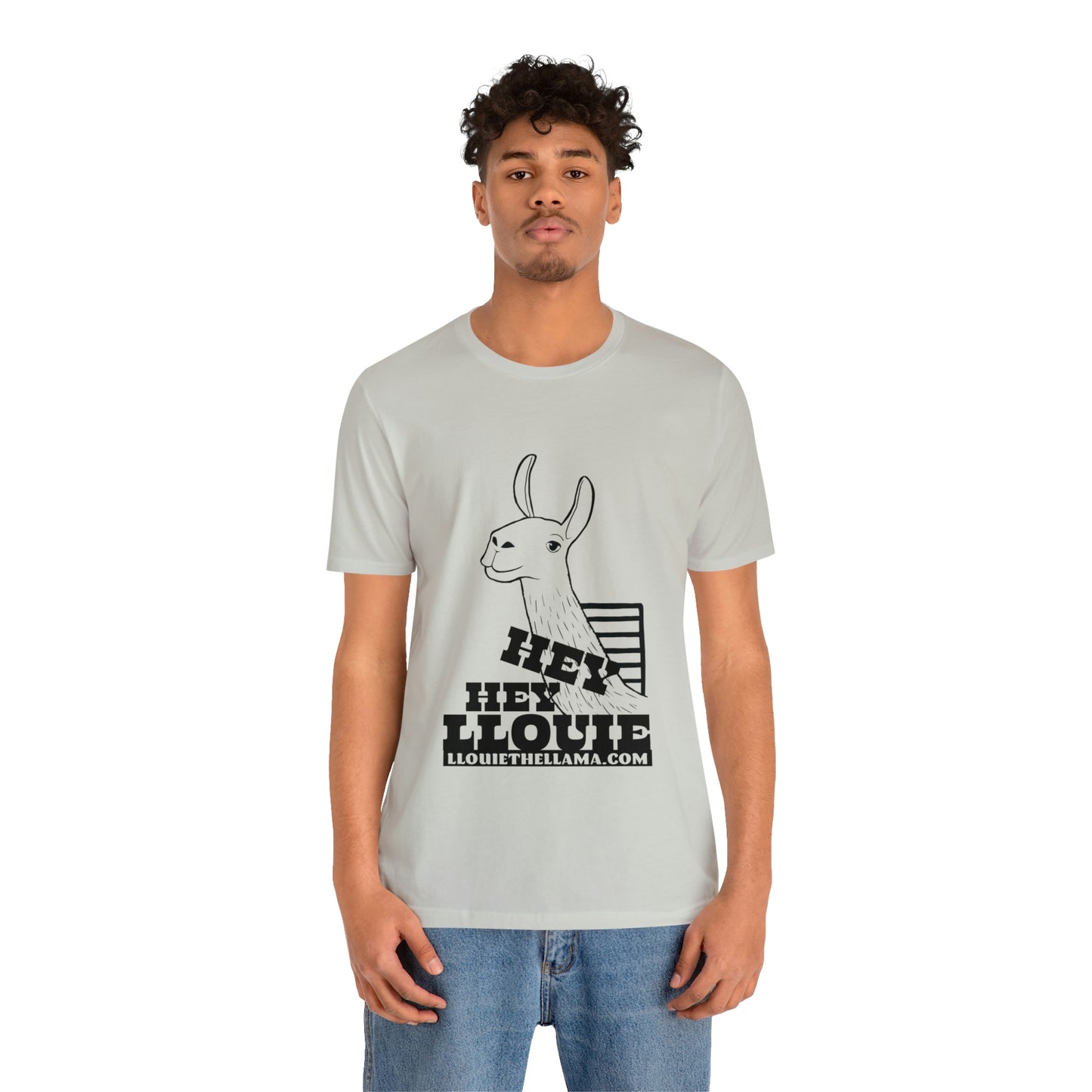 OFFICIAL Hey Hey Llouie T-Shirt (Black Print)