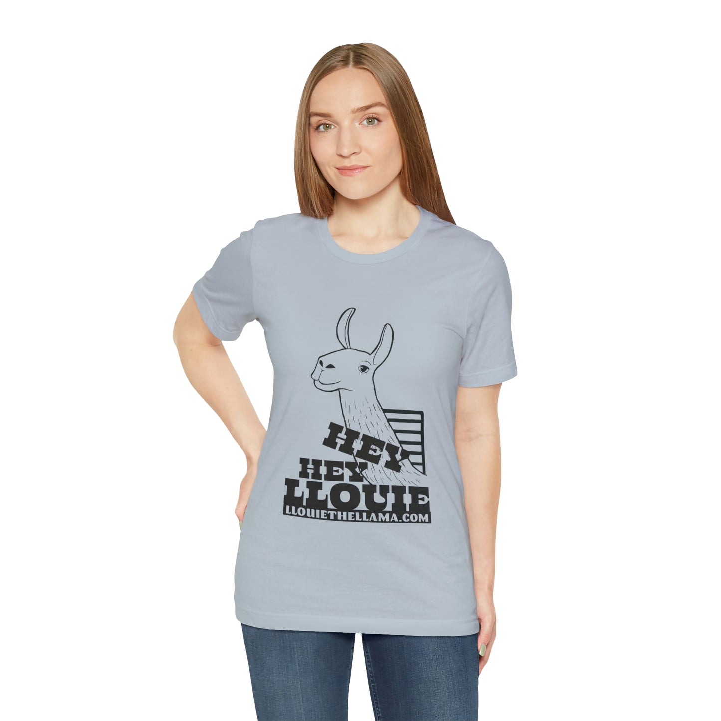 OFFICIAL Hey Hey Llouie T-Shirt (Black Print)