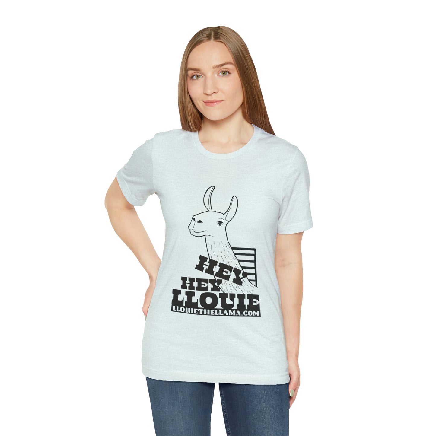 OFFICIAL Hey Hey Llouie T-Shirt (Black Print)