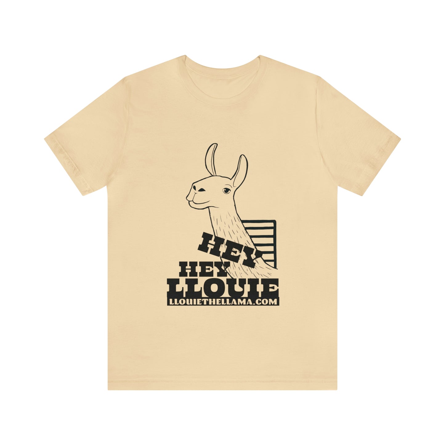 OFFICIAL Hey Hey Llouie T-Shirt (Black Print)