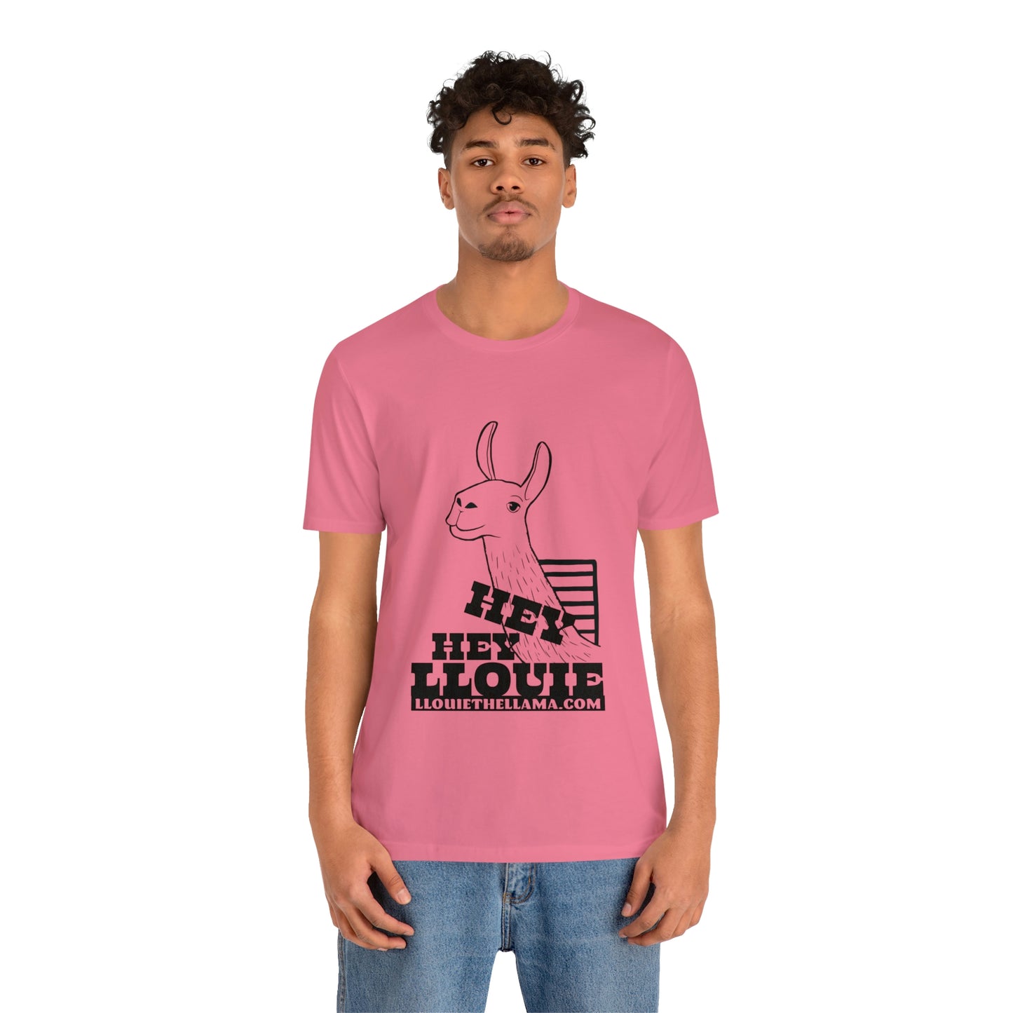 OFFICIAL Hey Hey Llouie T-Shirt (Black Print)